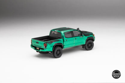 DiecastTalk Exclusive Anniversary GCD 1/64 Toyota Tacoma TRD PRO Magic Green