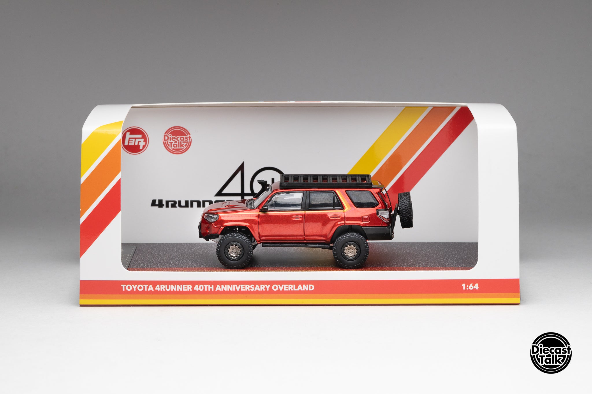 DiecastTalk Toyotafest Exclusive GCD 1/64 Toyota 4Runner 40th Annivers