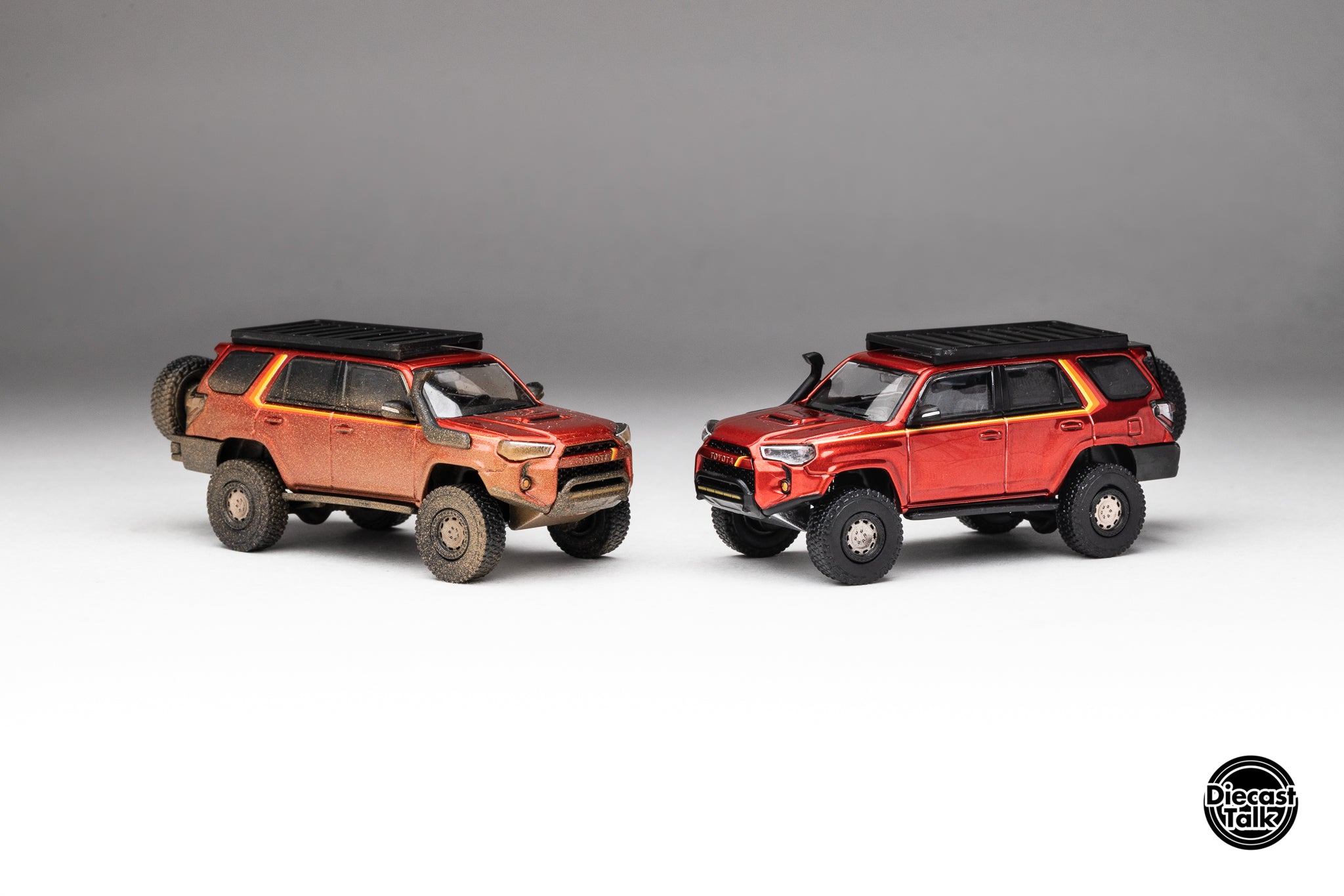 ミニカー G.C.D DiecastTalk 4runner & Tundra DiecastTalk Toyotafest Exclusive GCD 1/64 Toyota 4Runner 40th Annivers