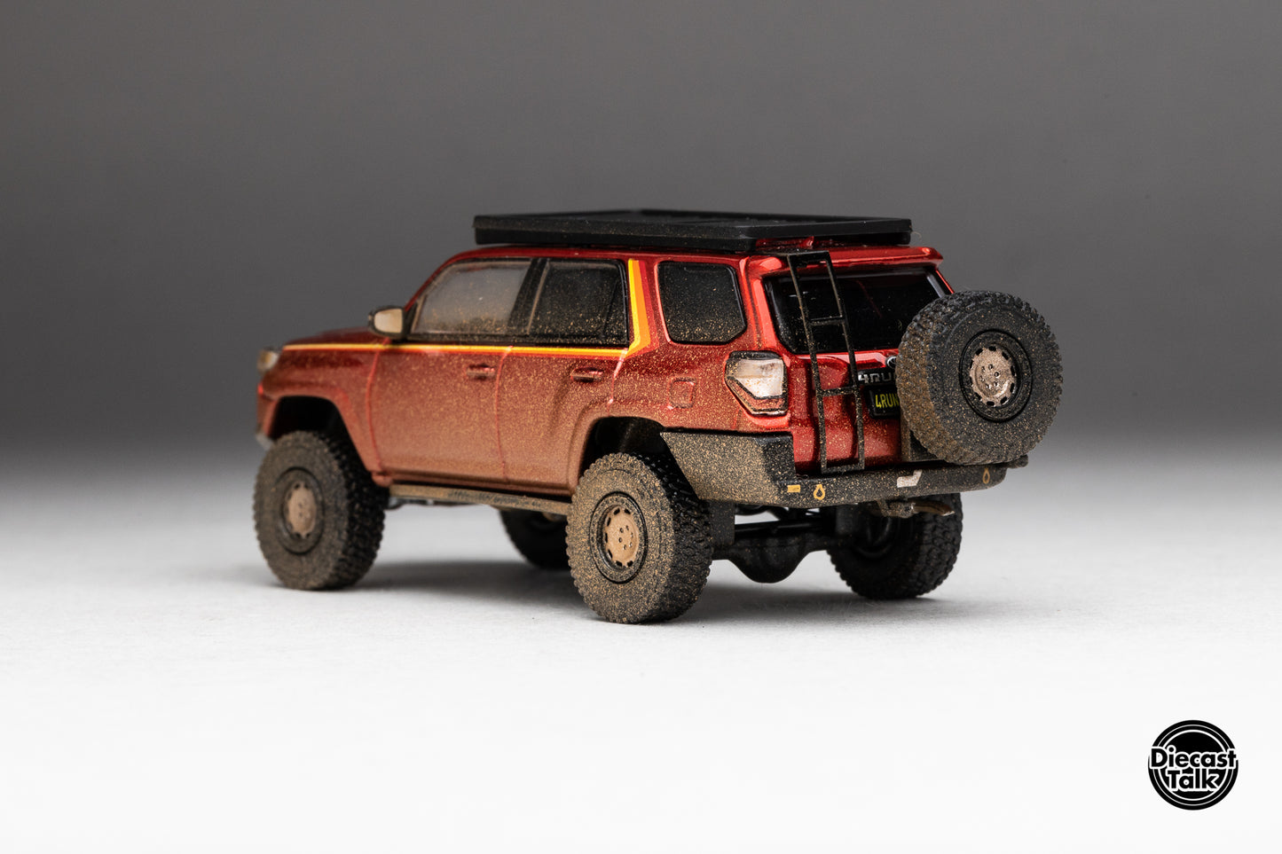 DiecastTalk Toyotafest Exclusive GCD 1/64 Toyota 4Runner 40th Anniversary Overland