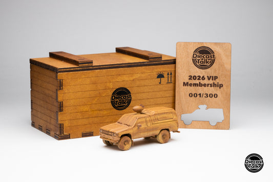 (VIP Membership 2026) GCD DiecastTalk Exclusive 1/64 Toyota Hilux SR5 4x4 Woody Edition
