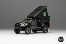 Load image into Gallery viewer, GCD DiecastTalk 5th Anniversary Exclusive 1/64 Toyota Tacoma Camper Black Chrome Ltd 650pcs