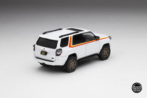 (VIP Membership 2025) GCD DiecastTalk Exclusive 1/64 Toyota 4Runner 40th Anniversary White Ltd 500pcs