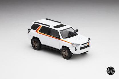 (VIP Membership 2025) GCD DiecastTalk Exclusive 1/64 Toyota 4Runner 40th Anniversary White Ltd 500pcs