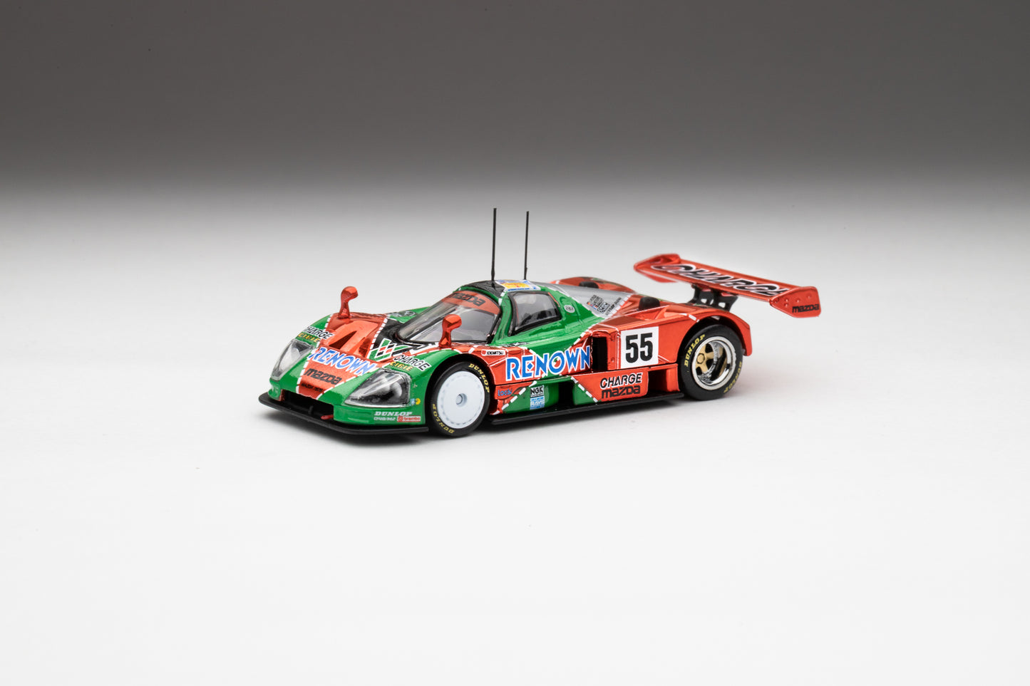 BMC 1/64 MAZDA 787B 1991 LE MANS 24H WINNER Orange Chrome US Exclusive
