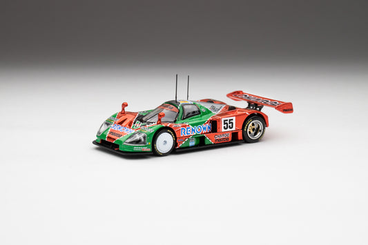 BMC 1/64 MAZDA 787B 1991 LE MANS 24H WINNER Orange Chrome US Exclusive