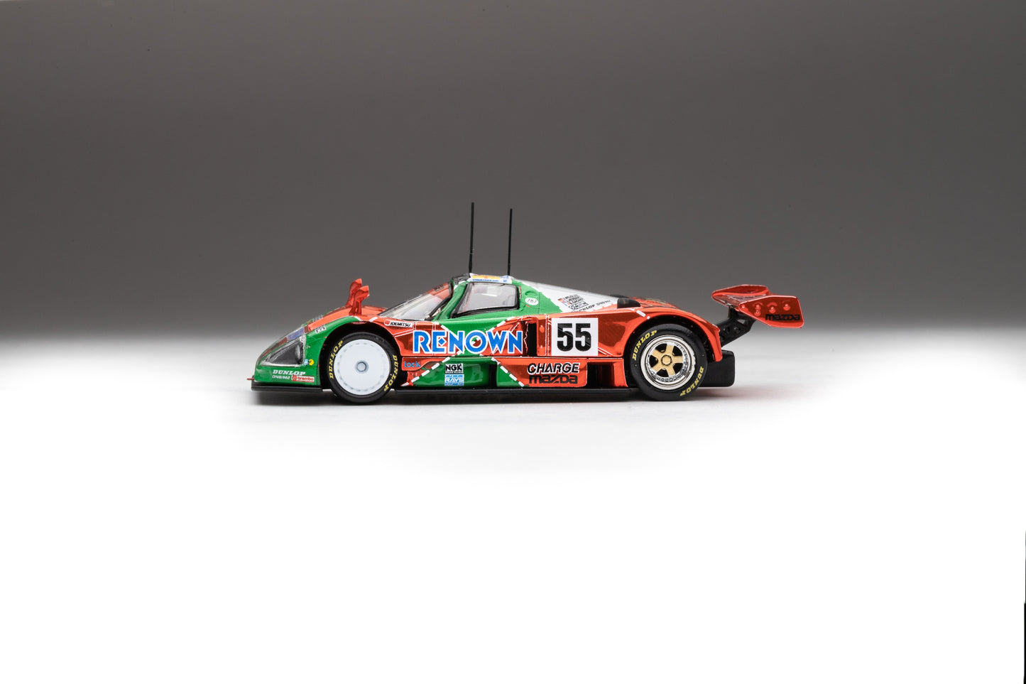 BMC 1/64 MAZDA 787B 1991 LE MANS 24H WINNER Orange Chrome US Exclusive