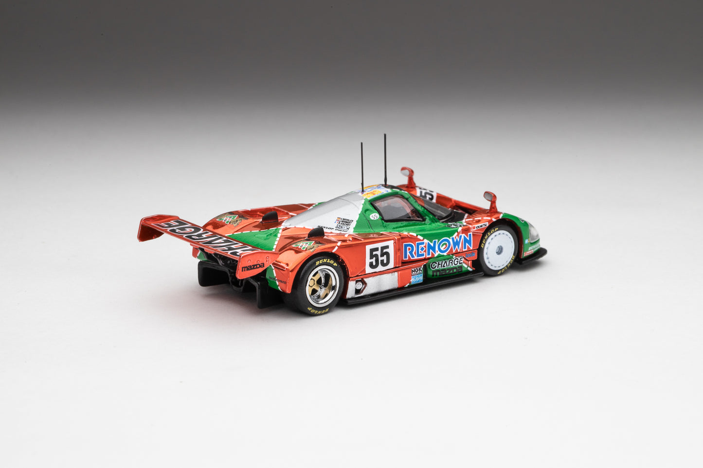 BMC 1/64 MAZDA 787B 1991 LE MANS 24H WINNER Orange Chrome US Exclusive