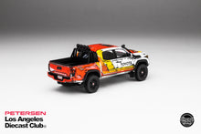 Load image into Gallery viewer, DiecastTalk LADC Petersen Exclusive GCD 1/64 Toyota Tacoma TRD PRO Manga