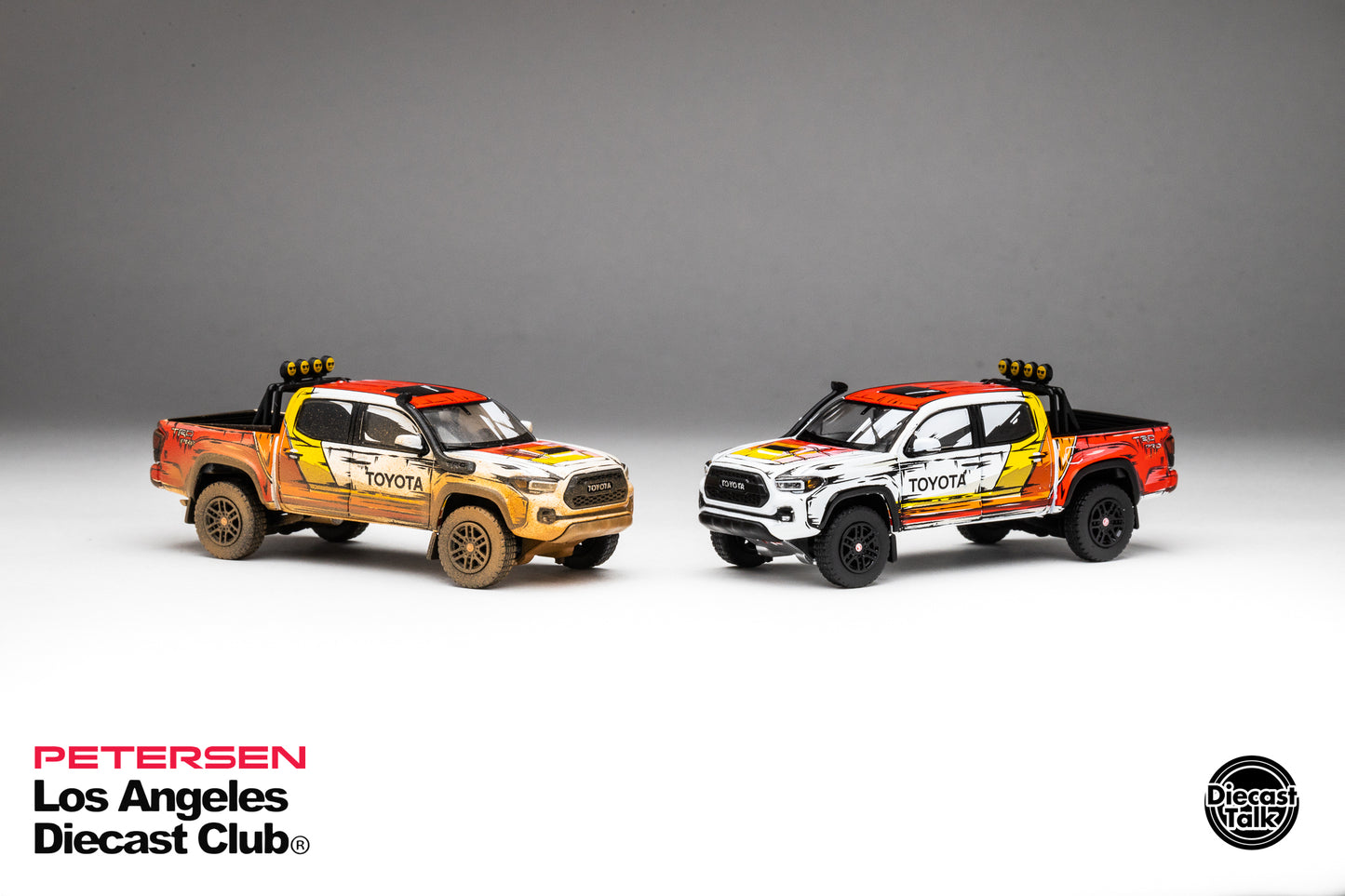 DiecastTalk LADC Petersen Exclusive GCD 1/64 Toyota Tacoma TRD PRO Manga