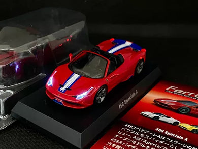 KYOSHO 1:64 Ferrari 11 Minicar Collection 458 Speciale A Red