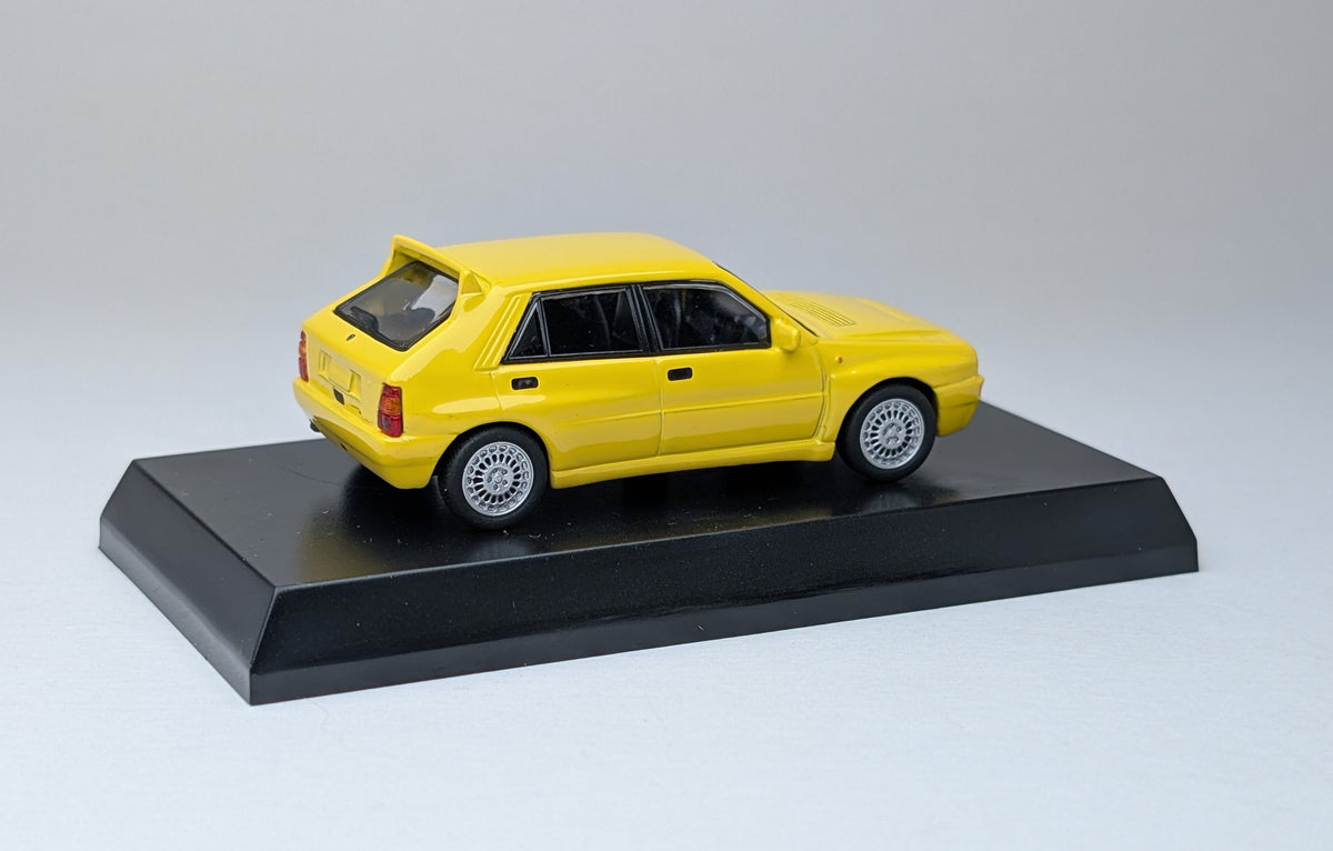 KYOSHO 1/64 Fiat x Lancia MiniCar Collection Lancia Delta HF integrale Evoluzione II (Yellow)