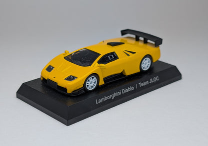 KYOSHO 1:64 Lamborghini Diablo/ Team JLOC (Yellow)