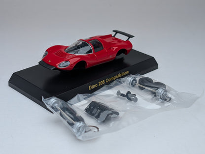 KYOSHO 1:64 Ferrari Dino 206 Competizione (Red)