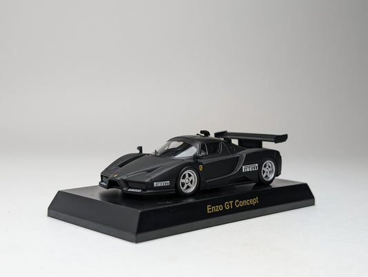 KYOSHO 1:64 Ferrari Minicar Collection VIII Enzo GT Concept Black