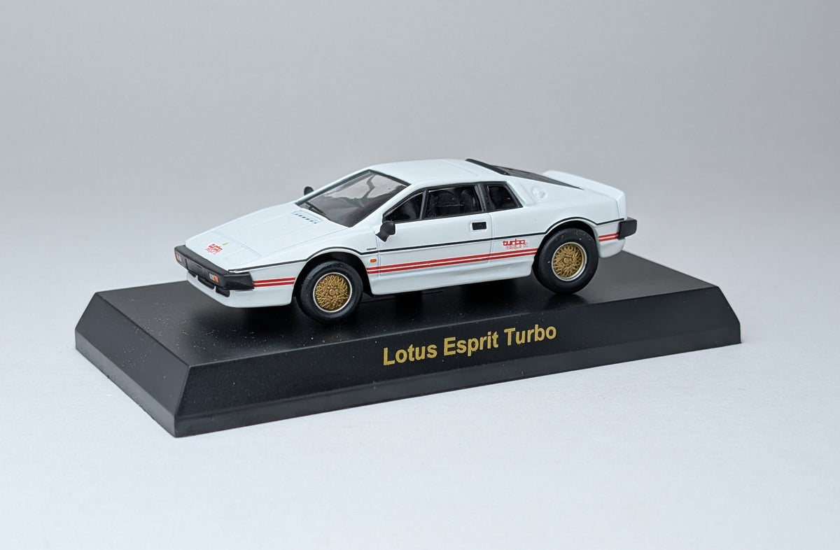 Kyosho 1:64 British Car Minicar Collection Lotus Esprit Turbo (White)