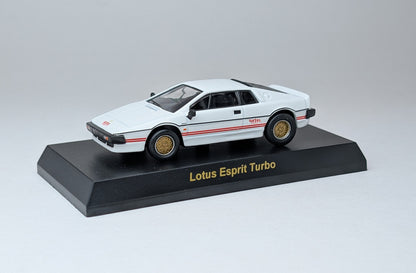 Kyosho 1:64 British Car Minicar Collection Lotus Esprit Turbo (White)