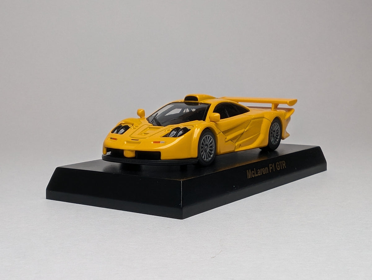 KYOSHO 1/64 Minicar Collection McLaren F1 GTR (Yellow)
