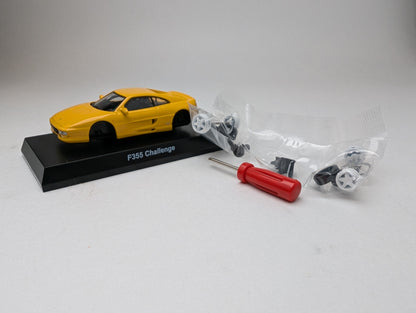 KYOSHO 1:64 Ferrari F355 Challenge (Yellow)