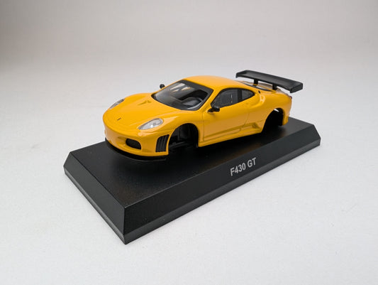 KYOSHO 1:64 Ferrari F430 GT Yellow (with tools)
