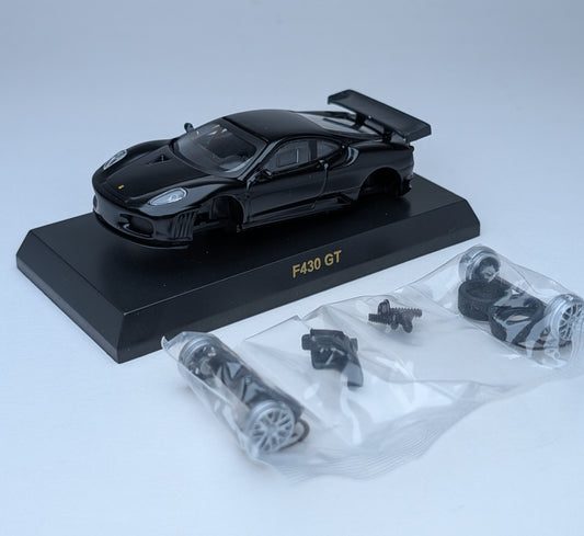 KYOSHO 1:64 Ferrari F430 GT (Black/Yellow/Red)