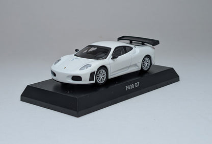 KYOSHO 1:64 Ferrari F430 GT (Black/White/Yellow)