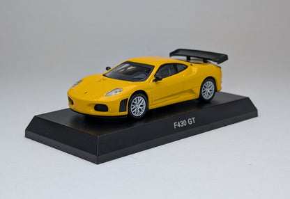 KYOSHO 1:64 Ferrari F430 GT (Black/White/Yellow)