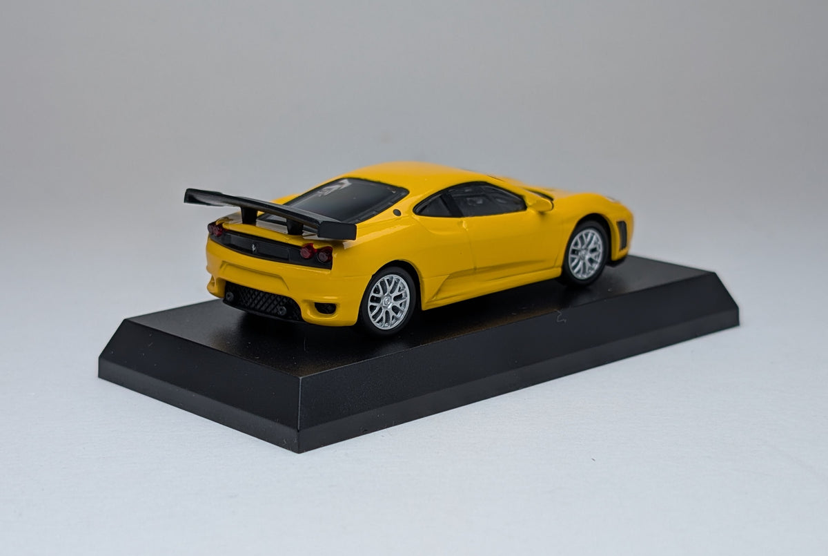 KYOSHO 1:64 Ferrari F430 GT (Black/White/Yellow)