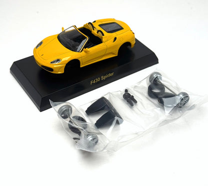 KYOSHO 1:64 F430 Spider (Baby Blue/ Yellow)