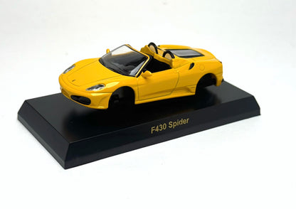 KYOSHO 1:64 F430 Spider (Baby Blue/ Yellow)