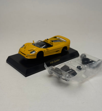 KYOSHO 1:64 Ferrari F50 Spider (Yellow)