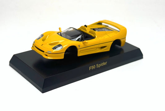 KYOSHO 1:64 Ferrari F50 Spider (Yellow)