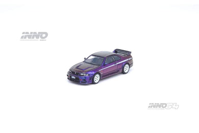 Inno 1/64 Nissan Skyline GT-R (R33) Nismo 400R in Midnight Purple II - Hong Kong Toy Car Salon 2023