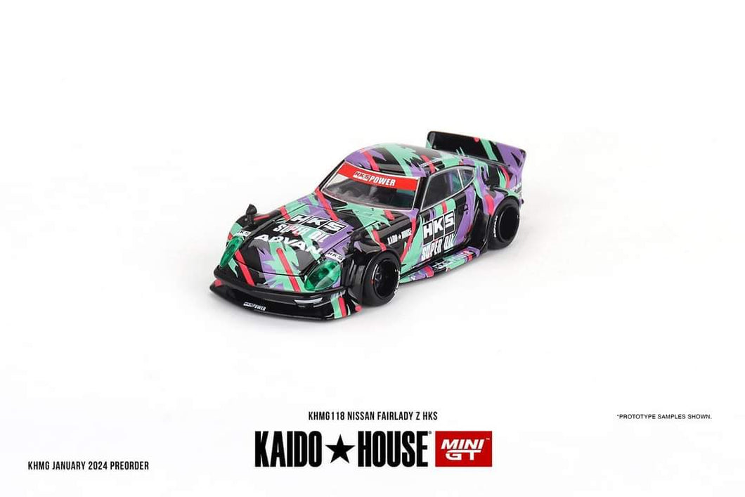 (Preorder) Kaido House x Mini GT 1:64 NISSAN FAIRLADY Z HKS