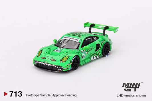 Mini GT 1:64 Porsche 911 GT3 R #80 GTD AO Racing 2023 IMSA Sebring 12 Hrs- Mijo Exclusives