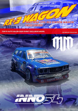 Load image into Gallery viewer, Inno64 1/64 Tokyo Auto Salon Mad Mike MAZDA RX3 Station Wagon