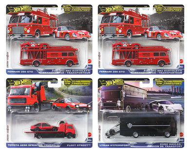 (Preorder) Hot Wheels 1:64 Team Transport 2025 H Case Assortment