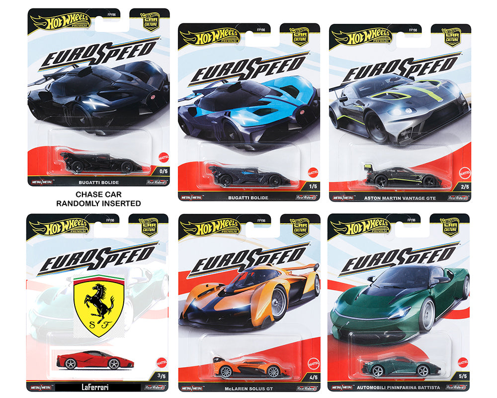 Hot Wheels 1:64 Car Culture 2025 L – HW Euro Speed