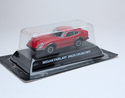 Kyosho 1/64 Scale Minicar Collection Nissan Fairlady 240ZG (HS30) 1971 (Red)