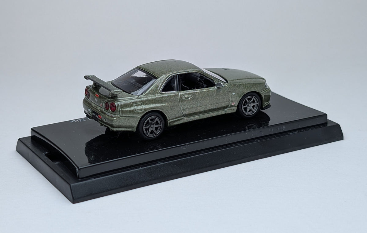 Kyosho Beads Collection Nissan Skyline GT-R <BNR34> V-spec II Nur (Millennium Jade)