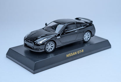 Kyosho 1/64 Scale Minicar Collection Nissan GT-R  (Black)