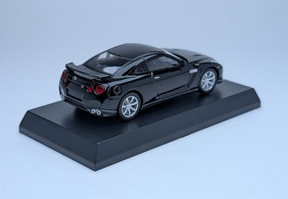 Kyosho 1/64 Scale Minicar Collection Nissan GT-R  (Black)