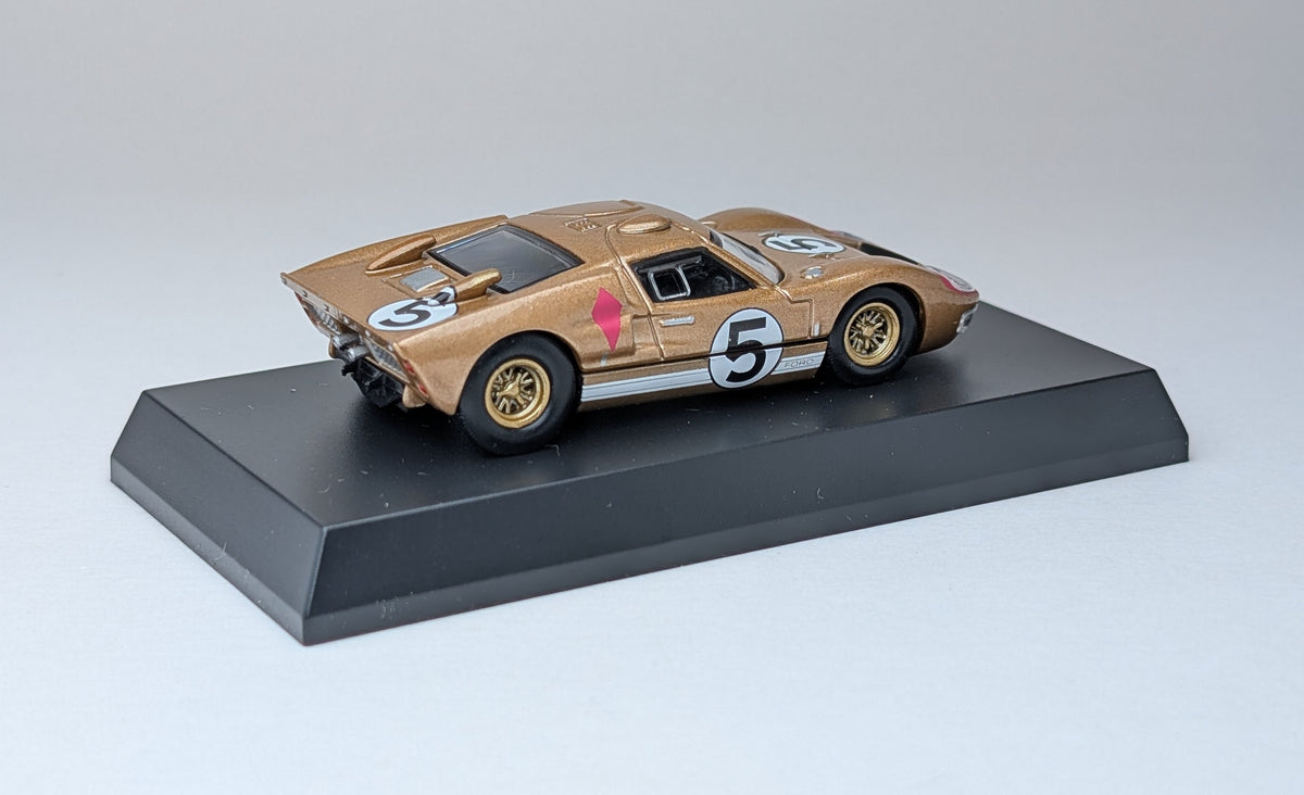 KYOSHO 1:64 USA Minicar Collection Ford GT40 Mk II (Gold #5)