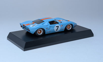 KYOSHO 1:64 USA Minicar Collection Ford GT40 #7 (Blue and Orange) (Copy)