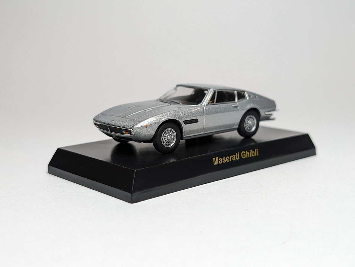 Kyosho 1:64 Maserati MiniCar Collection Maserati Ghibli (Silver)