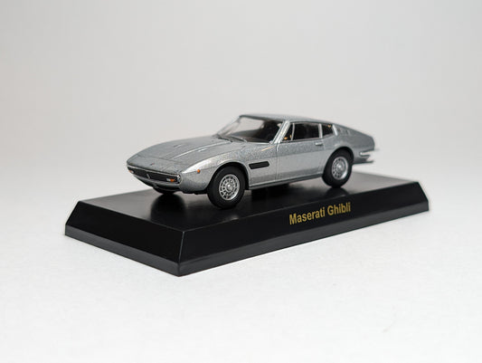 Kyosho 1:64 Maserati MiniCar Collection Maserati Ghibli (Silver)
