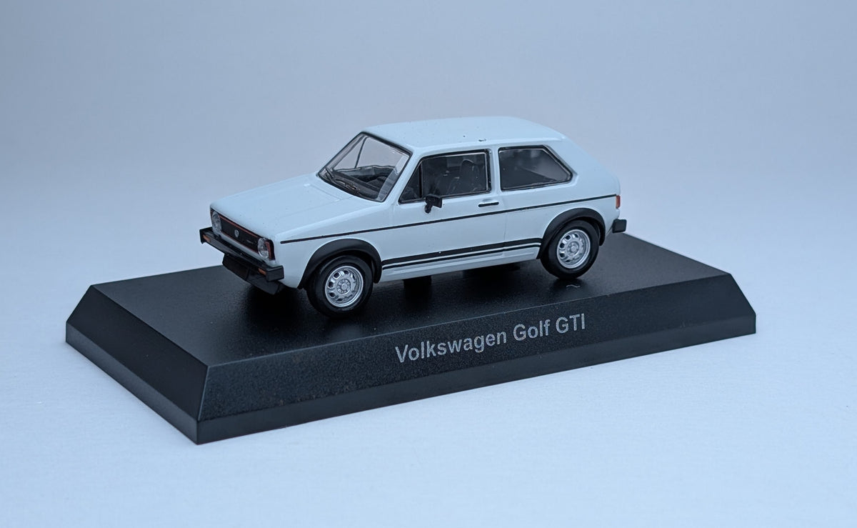 KYOSHO 1/64 Volkswagen Series MiniCar Collection Volkswagen Golf GTI (White)