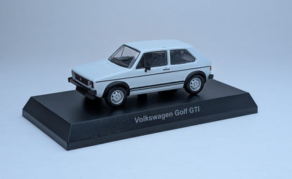 KYOSHO 1/64 Volkswagen Series MiniCar Collection Volkswagen Golf GTI (White)