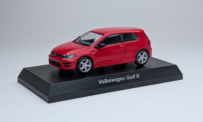 KYOSHO 1/64 Volkswagen Series MiniCar Collection Volkswagen Golf R (Red)