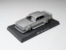 Load image into Gallery viewer, Aoshima 1/64 Grachan Nissan 231 Laurel Silver